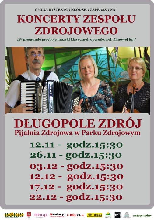 KONCERTY ZESPOŁU ZDROJOWEGO