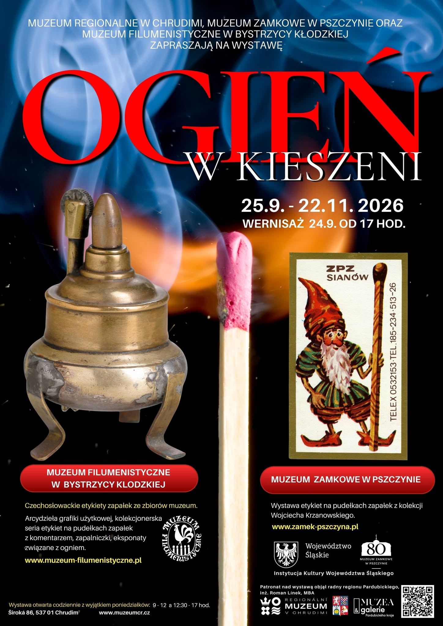 Wystawa w Muzeum Filumenistycznym OGIEŃ W KIESZENI